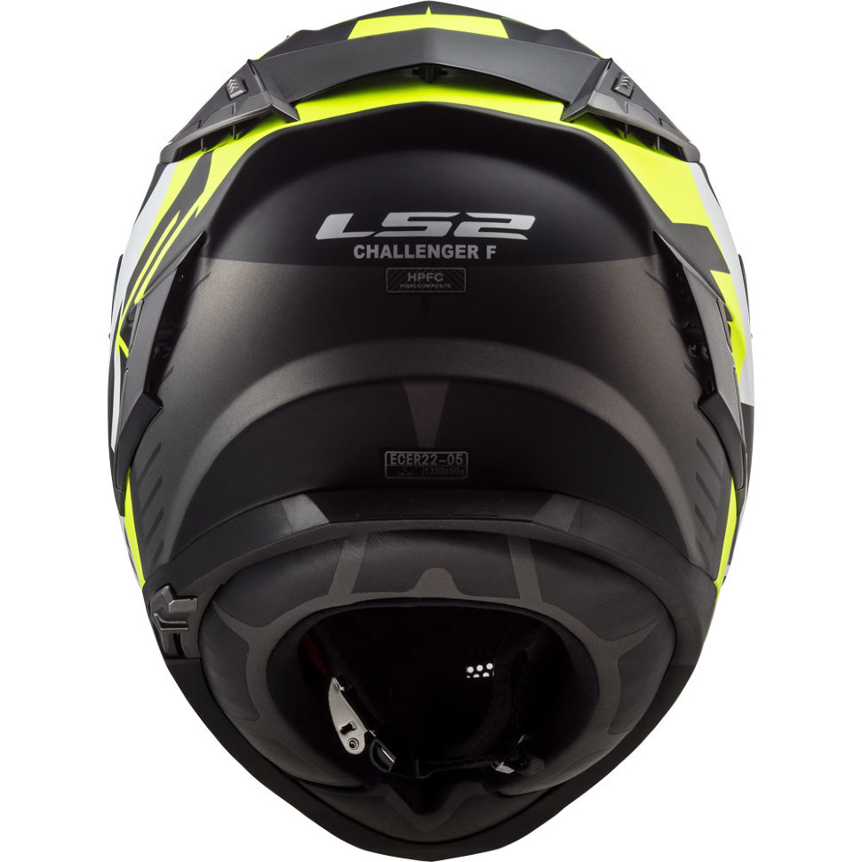 Мотошлем LS2 FF327 Challenger Squadron Matt Yellow
