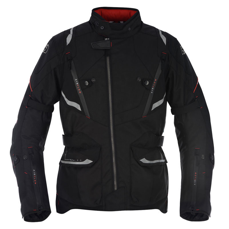 Мотокуртка мужская Oxford Montreal 3.0 MS Jacket Tech Black