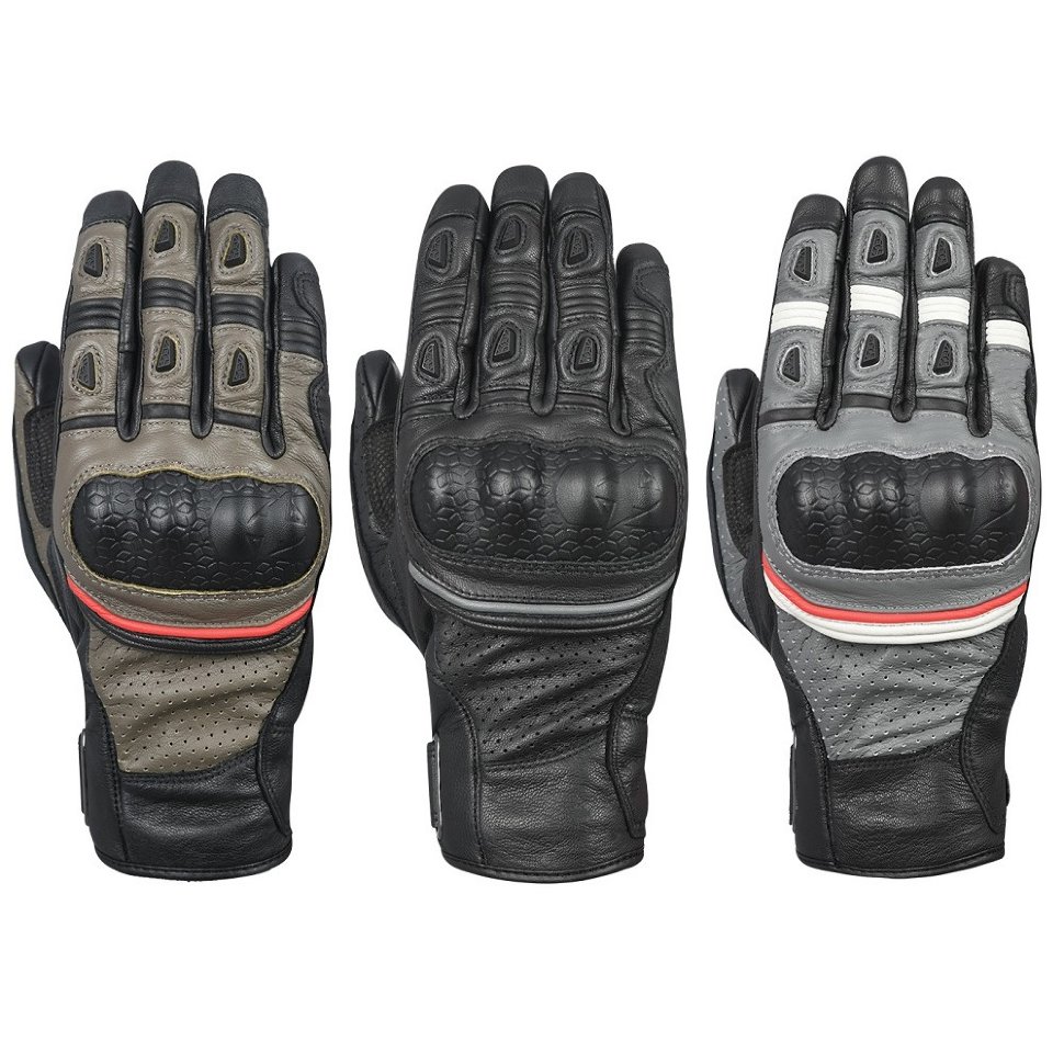 Мотоперчатки кожаные Oxford Hawker MS Glove Brown/Black