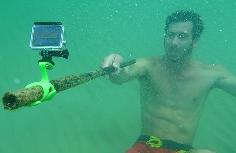 Гибкий держатель, штатив MSCAM Gekko Pod Flexible Tripod