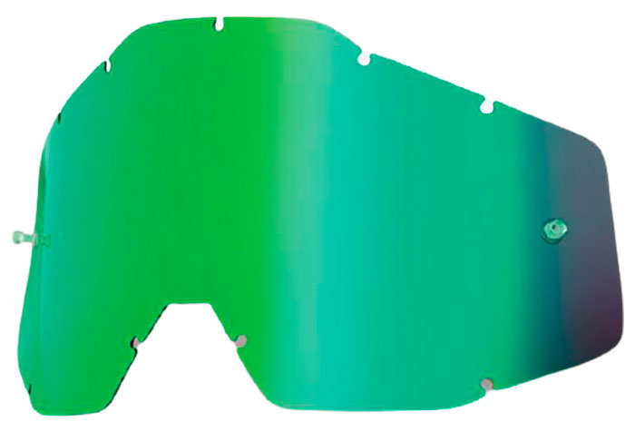 Лінза до окулярів Ride 100% Racecraft /Accuri /Strata Replacement Lens Mirror Anti-Fog Green (51002-005-02)