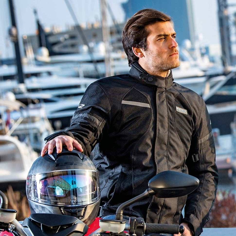 Мотокуртка LS2 Dart Man Jacket Black