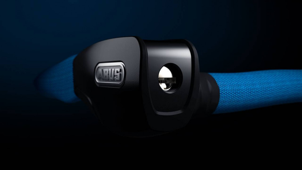 Мотозамок с цепью ABUS 6806K/75 Catena Neon Blue (825132)