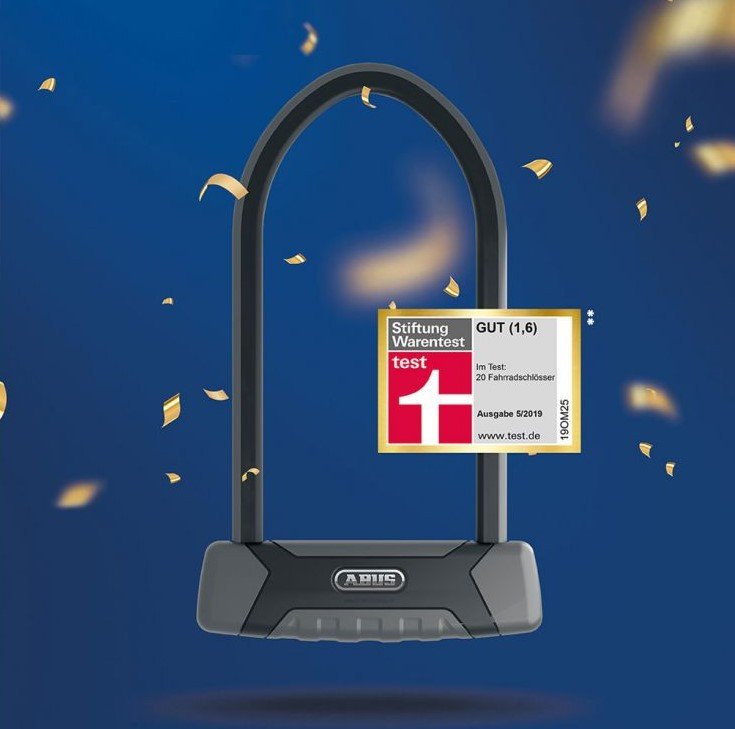 Мотозамок U-образний ABUS 540 /160HB230 Granit X-Plus USH (111860)