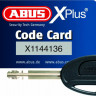 Мотозамок U-образний ABUS 540 /160HB230 Granit X-Plus USH (111860)