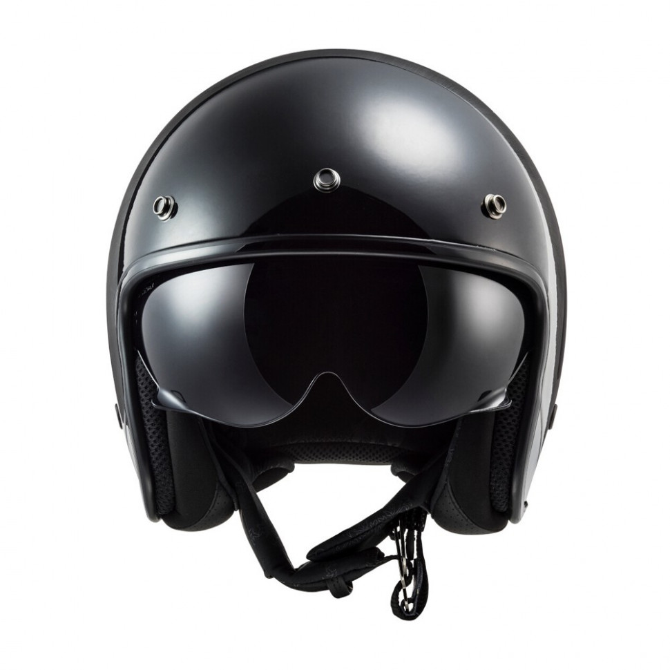 Мотошлем LS2 OF601 Bob Lines Black Jeans