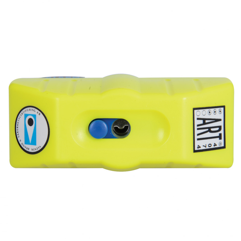 Замок дисковый с сигнализацией Oxford Boss Alarm Disc Lock 14mm Yellow (OF3)