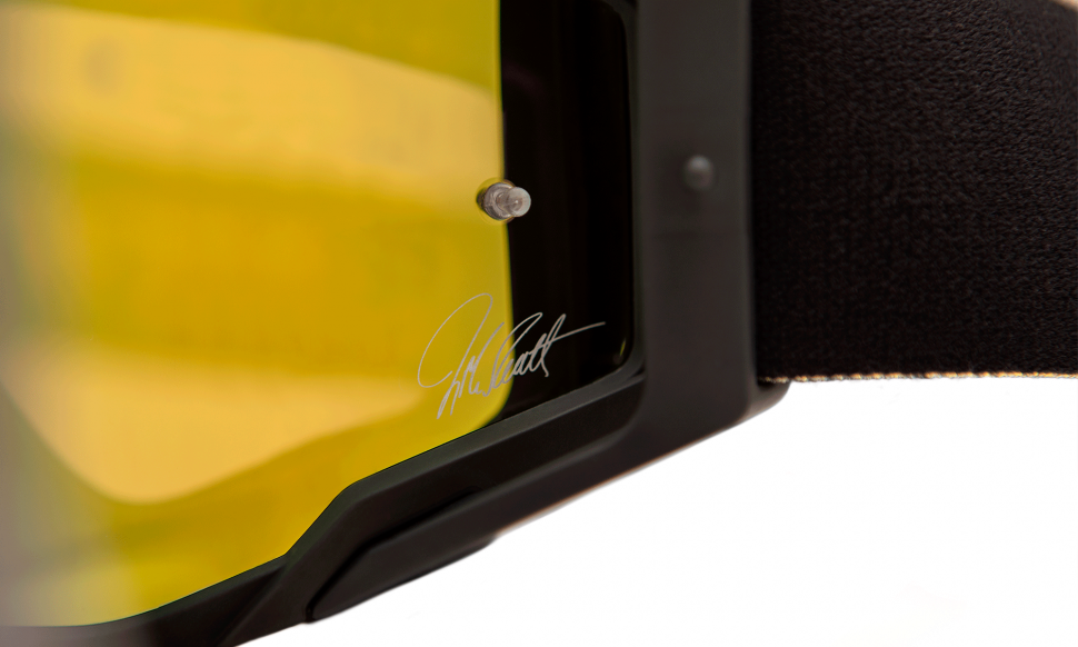 Мото очки SPY+ Foundation Jeremy Mcgrath-Bronze Hd W/Gold Spectra Clear Hd AFP (323506246780)