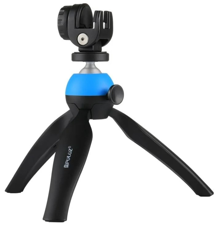 Штатив для смартфона Puluz PU365L Blue (56196)