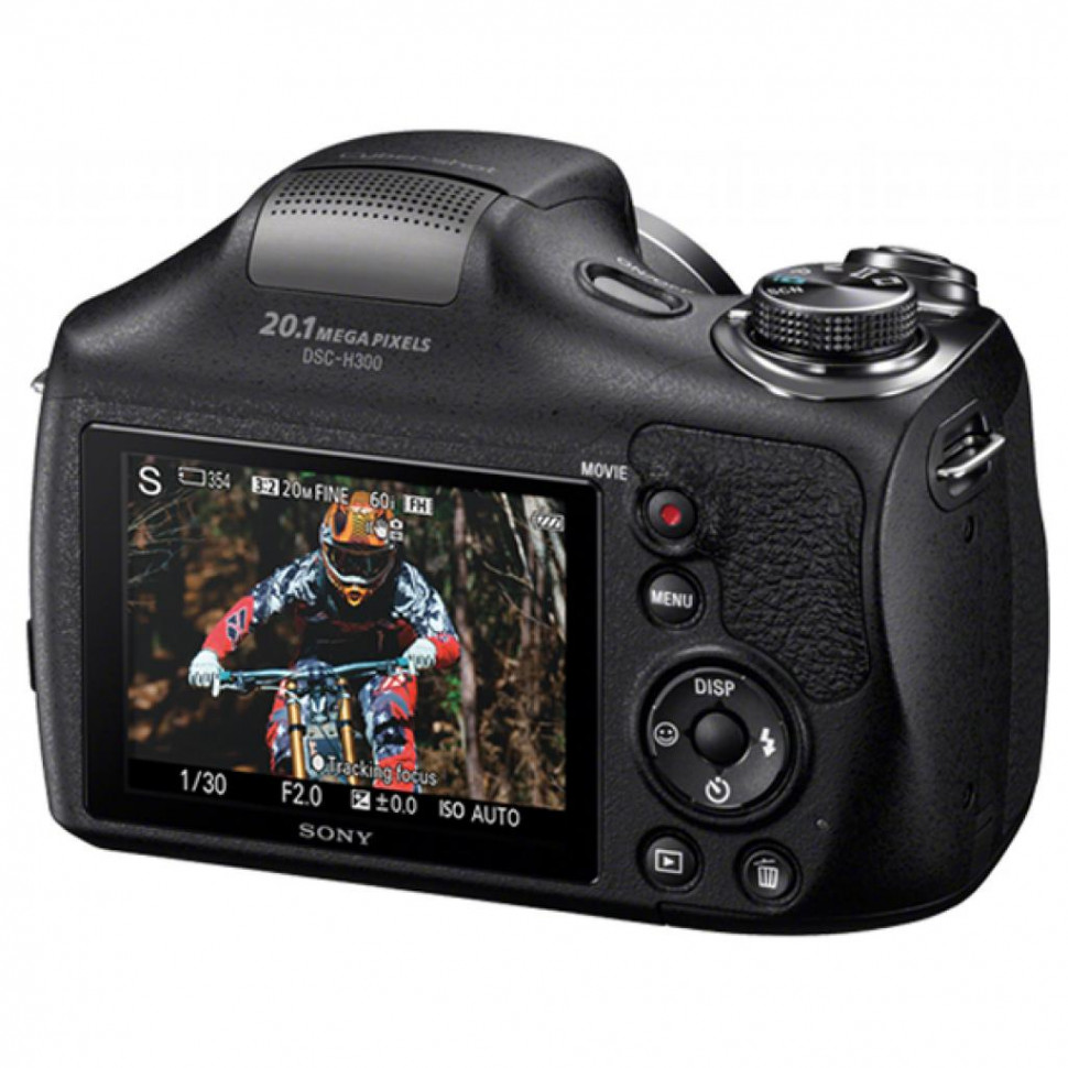 Камера Sony Cyber-Shot H300 Black (DSCH300.RU3)