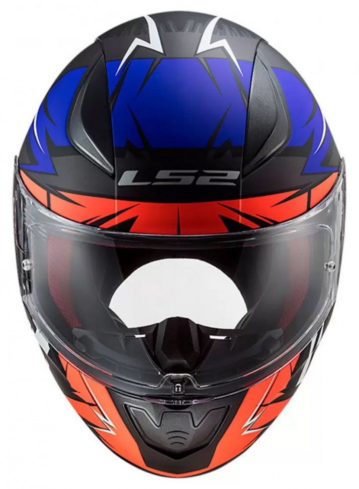 Мотошлем LS2 FF353 Rapid Cromo Matte Black/Red/Blue