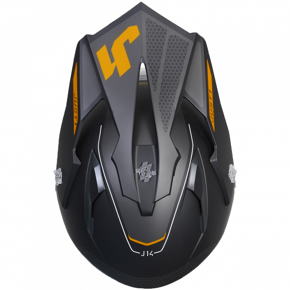Мотошлем Just1 J14-F Elite Orange Black