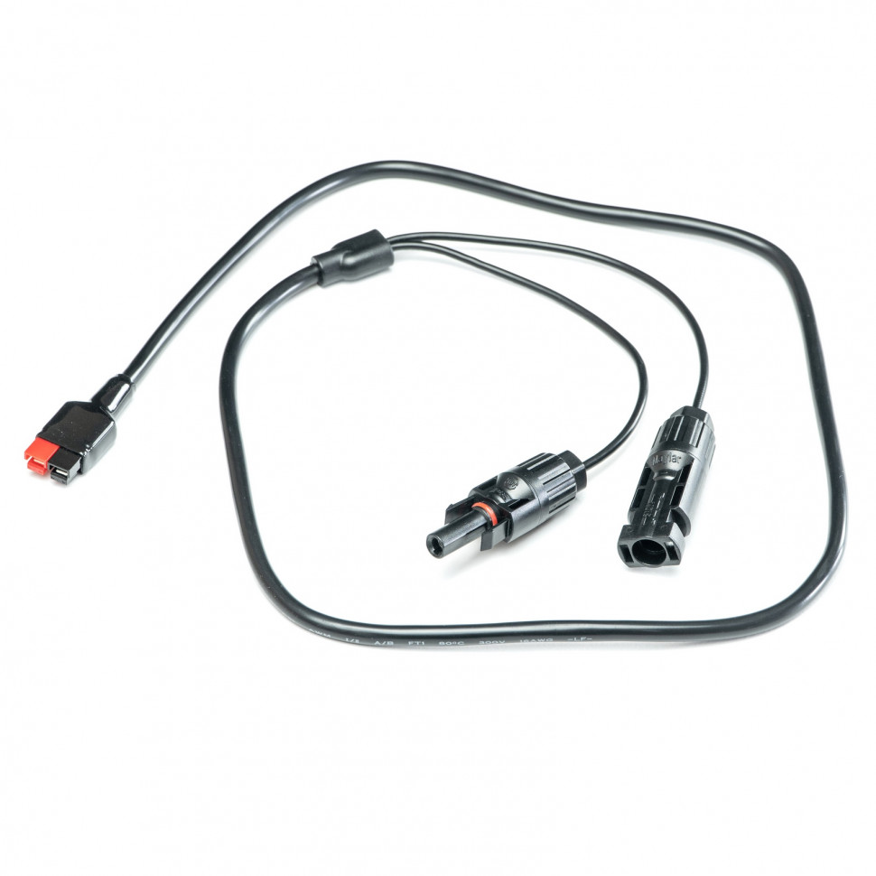 Комплект кабелів EcoPlay для зарядки від прикурювача та сонячних панелей (Anderson - MC4)