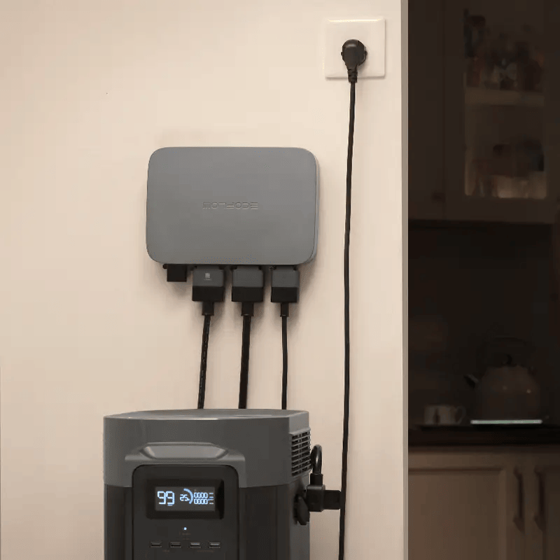  AC кабель EcoFlow для подключения микроинвертора к сети - 3 метра (EFL-BKWAC-3m-EU)