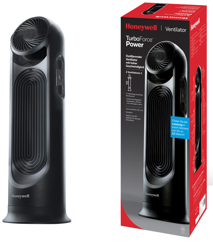 Вентилятор-колона Honeywell Turbo Force Power HYF500E