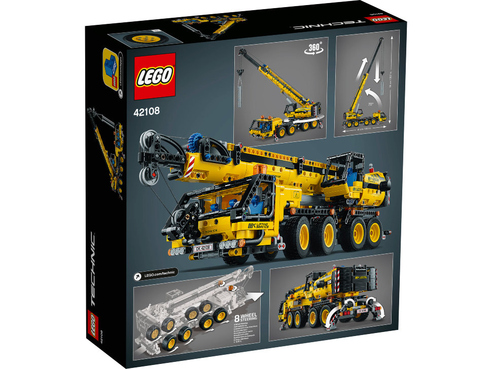 Конструктор Lego Technic: мобильный кран (42108)