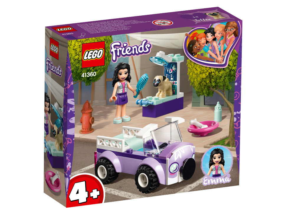Конструктор Lego Friends: Передвижная ветклиника Эммы (41360)