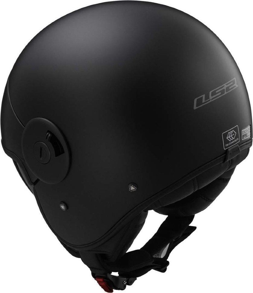 Мотошлем LS2 OF597 Cabrio Full Matt Black