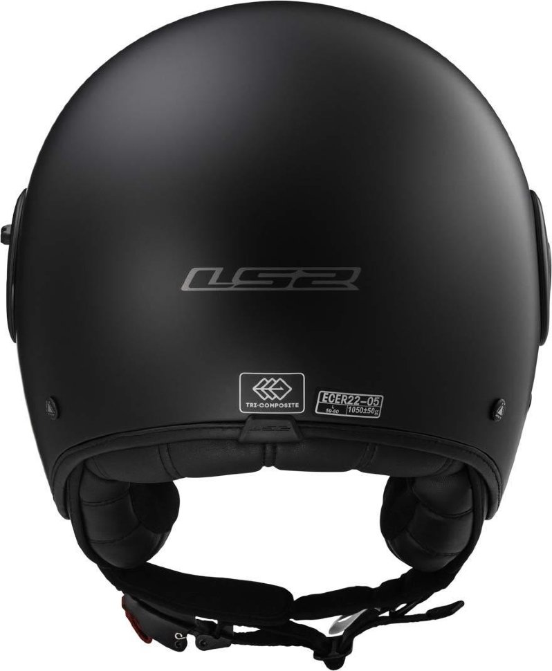 Мотошлем LS2 OF597 Cabrio Full Matt Black