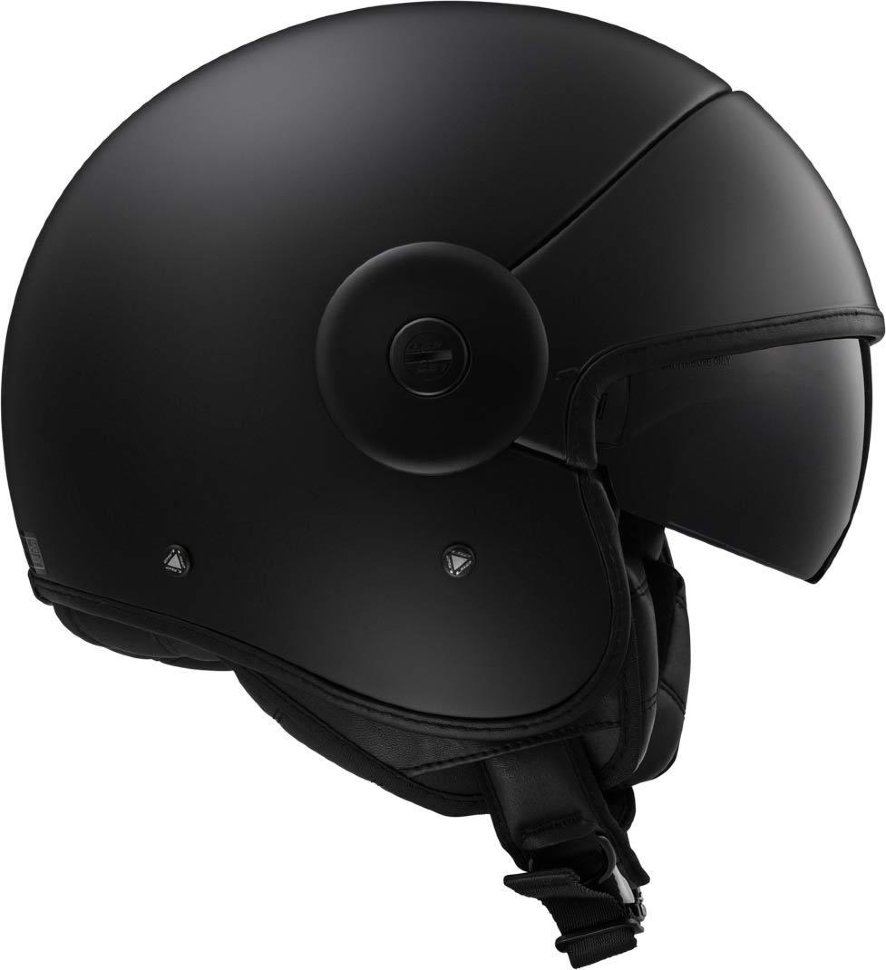 Мотошлем LS2 OF597 Cabrio Full Matt Black