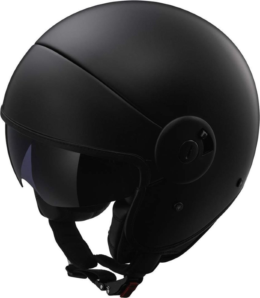 Мотошлем LS2 OF597 Cabrio Full Matt Black