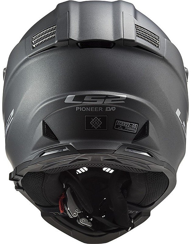 Мотошлем LS2 MX436 Pioneer Evo Matt Titanium