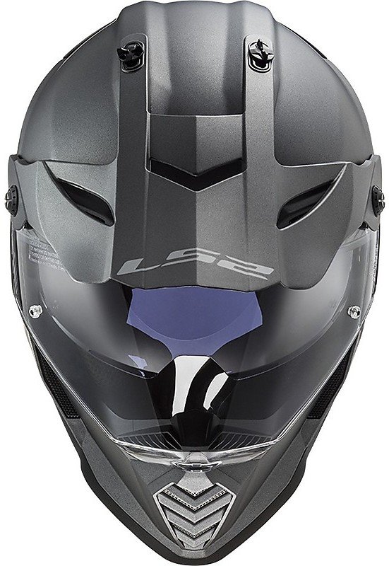 Мотошлем LS2 MX436 Pioneer Evo Matt Titanium