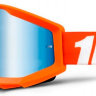 Детские мото очки 100% Strata JR Orange Mirror Lens Blue (50510-006-02)