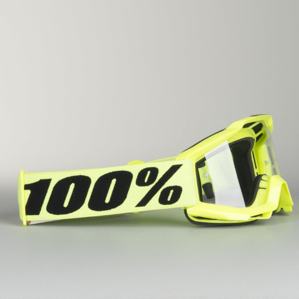Мото очки 100% Accuri Enduro Fluo Yellow Clear Dual Lens (50202-004-02)