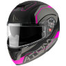 Мотошлем MT Helmets Atom SV Quark Black/Pink
