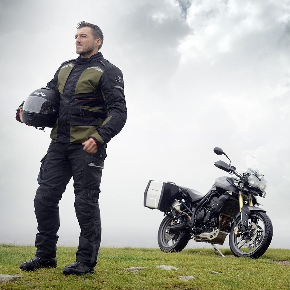 Мотокуртка мужская Oxford Quebec 1.0 MS Jacket Army Green