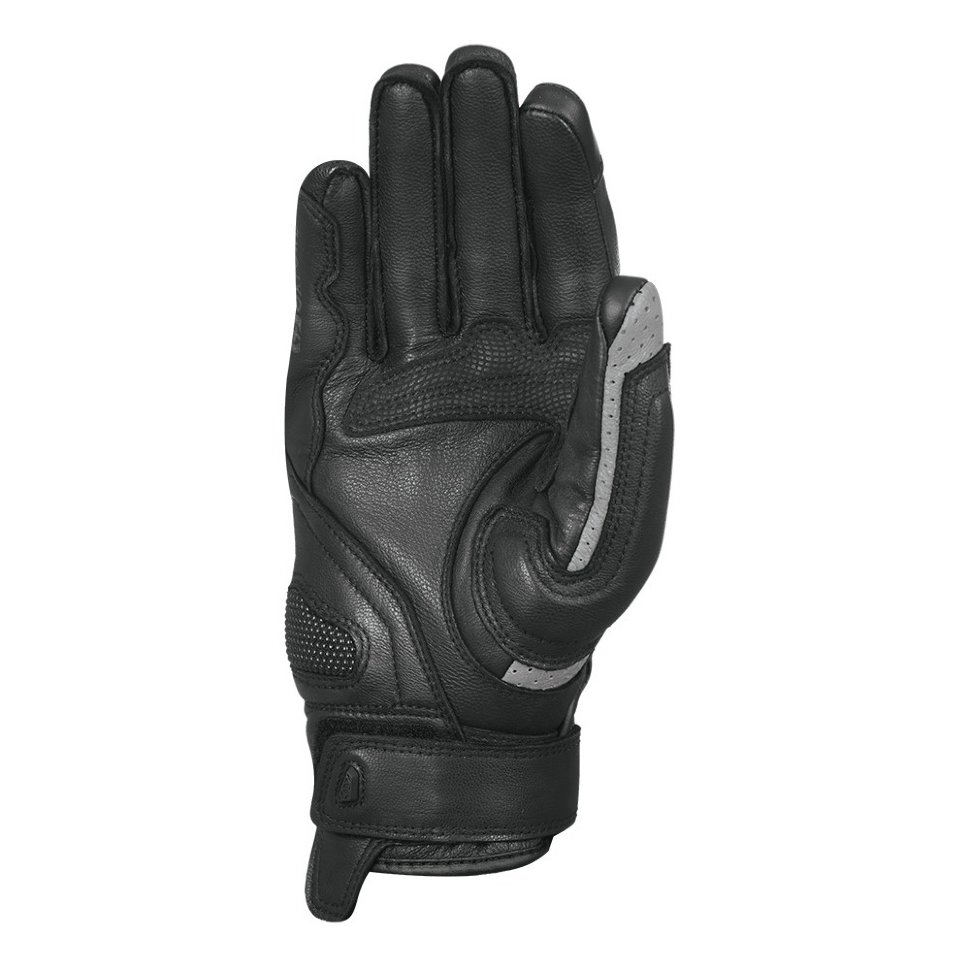 Мотоперчатки кожаные Oxford Hawker MS Glove Charcoal/Black
