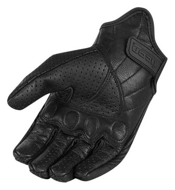 Мотоперчатки чоловічі Icon Pursuit Black