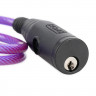 Трос противоугонный Oxford Bumper Cable Lock 600mm x 6mm Purple (OF03)