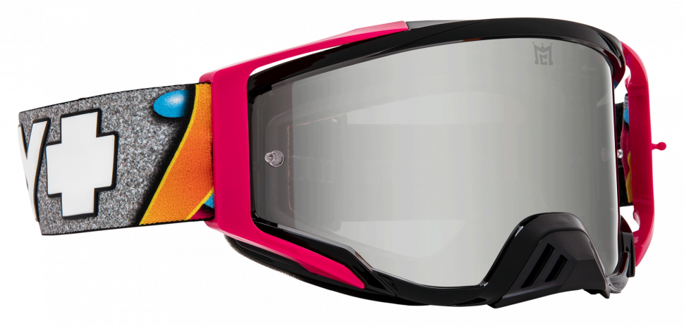 Мото окуляри SPY + Foundation Plus Jeremy Mcgrath KAB HD Smoke With Silver Spectra Mirror HD Clear (3200000000001)