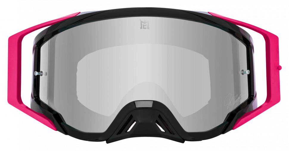 Мото очки SPY+ Foundation Plus Jeremy Mcgrath KAB HD Smoke With Silver Spectra Mirror HD Clear (3200000000001)