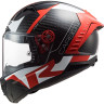 Мотошлем LS2 FF805 Thunder C Racing1 Gl.Red/White