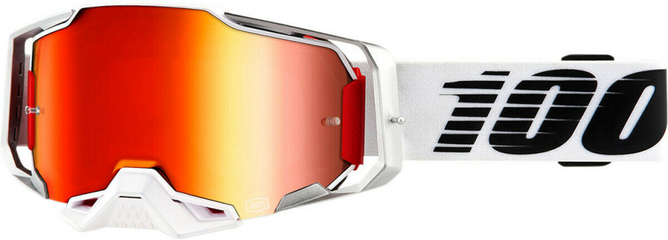 Мото окуляри 100% Armega Goggle Lightsaber Red Mirror Lens (50710-355-02)