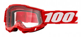 Мото очки 100% Accuri 2 OTG Goggle Red Clear Lens (50224-101-03)