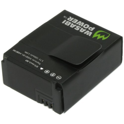 Аккумуляторы 2 шт Wasabi Power для GoPro 3 (с зарядкой)