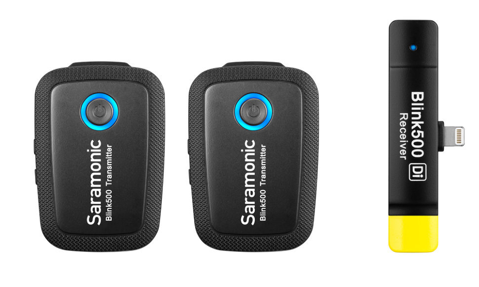 Радиосистема Saramonic Blink 500 B4 (Lightning RX + 2TX)