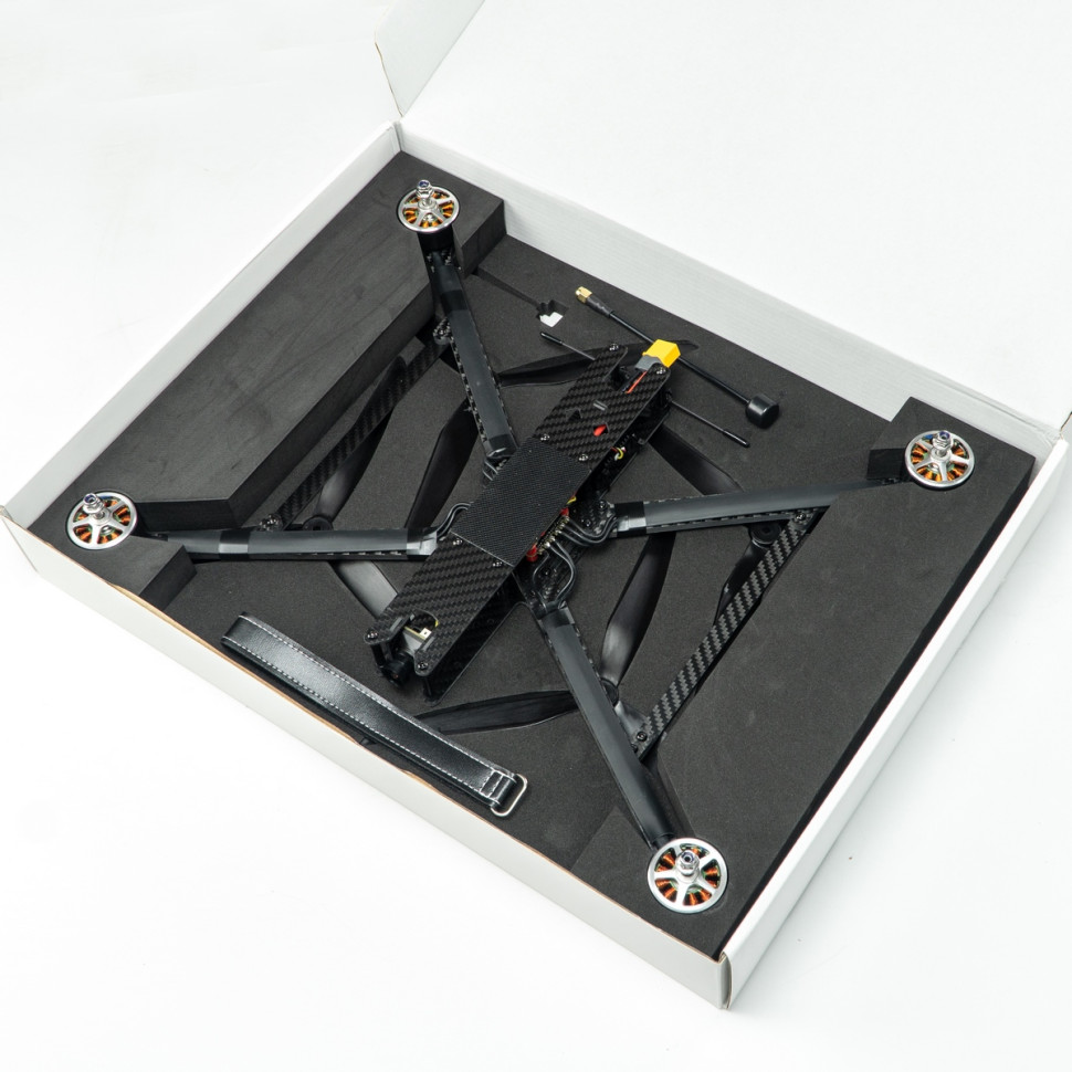 FPV Квадрокоптер FLH 10" дюймів 5.8G 2.5W ELRS 915MHz, з нічною камерою Foxeer Mini Cat 3