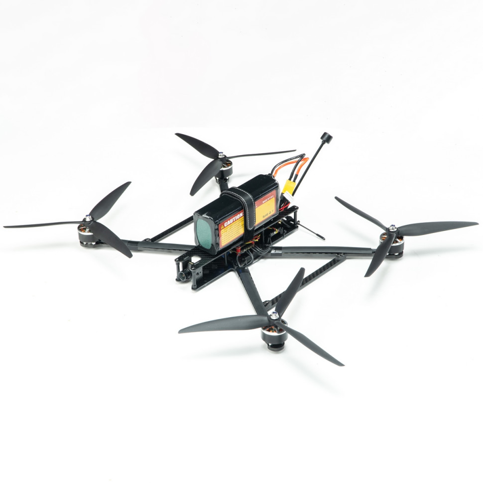 FPV Квадрокоптер FLH 10" дюймів 5.8G 2.5W ELRS 915MHz, з нічною камерою Foxeer Mini Cat 3