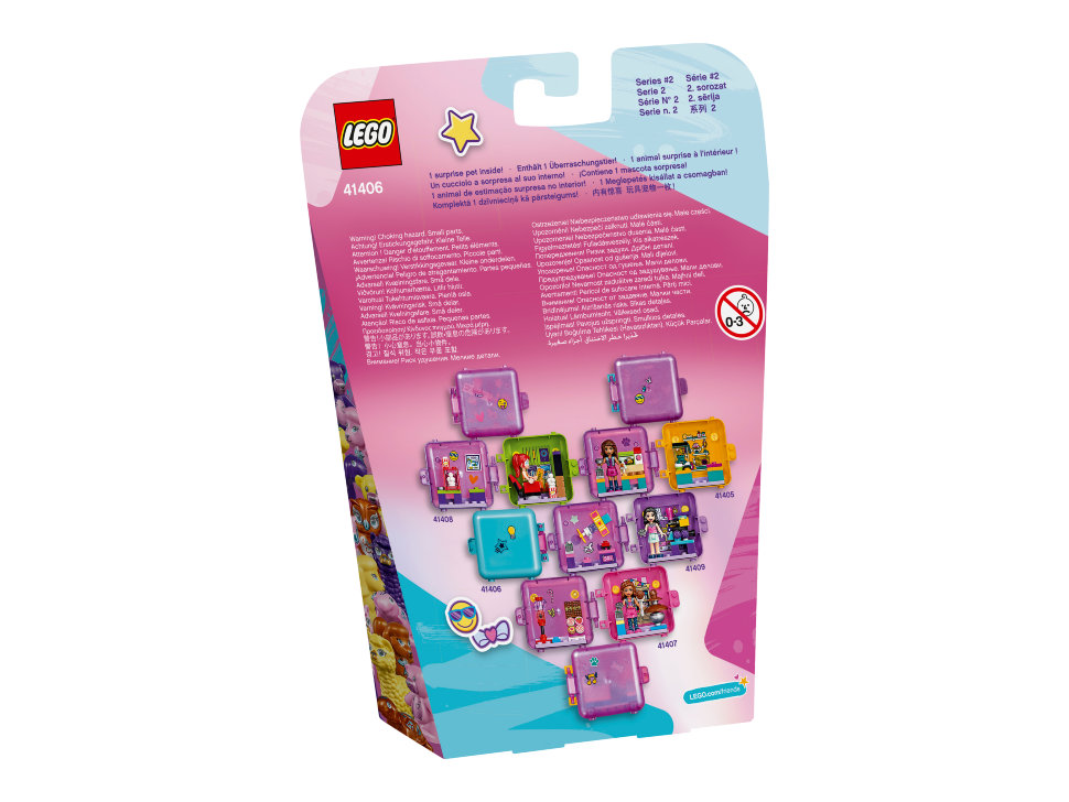 Конструктор Lego Friends: игровая шкатулка «Покупки Стефани» (41406)