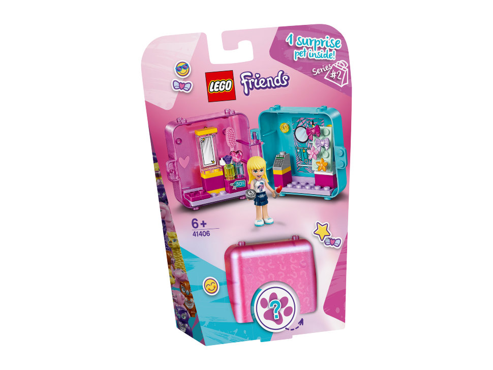 Конструктор Lego Friends: игровая шкатулка «Покупки Стефани» (41406)