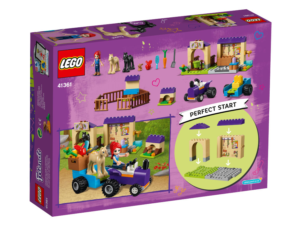 Конструктор Lego Friends: Конюшня для жеребят Мии (41361)