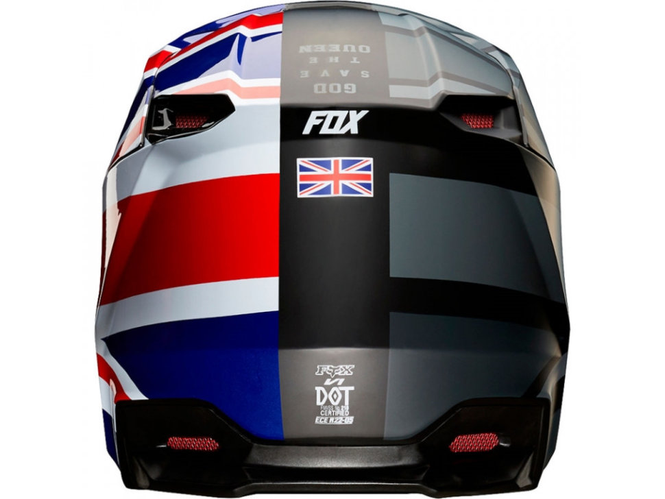 Мотошлем Fox V1 SE Mxon Red/Black