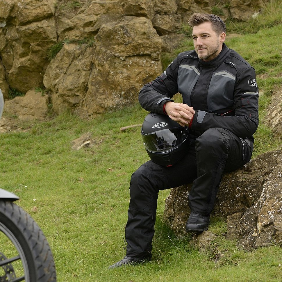 Мотокуртка мужская Oxford Quebec 1.0 MS Jacket Tech Grey