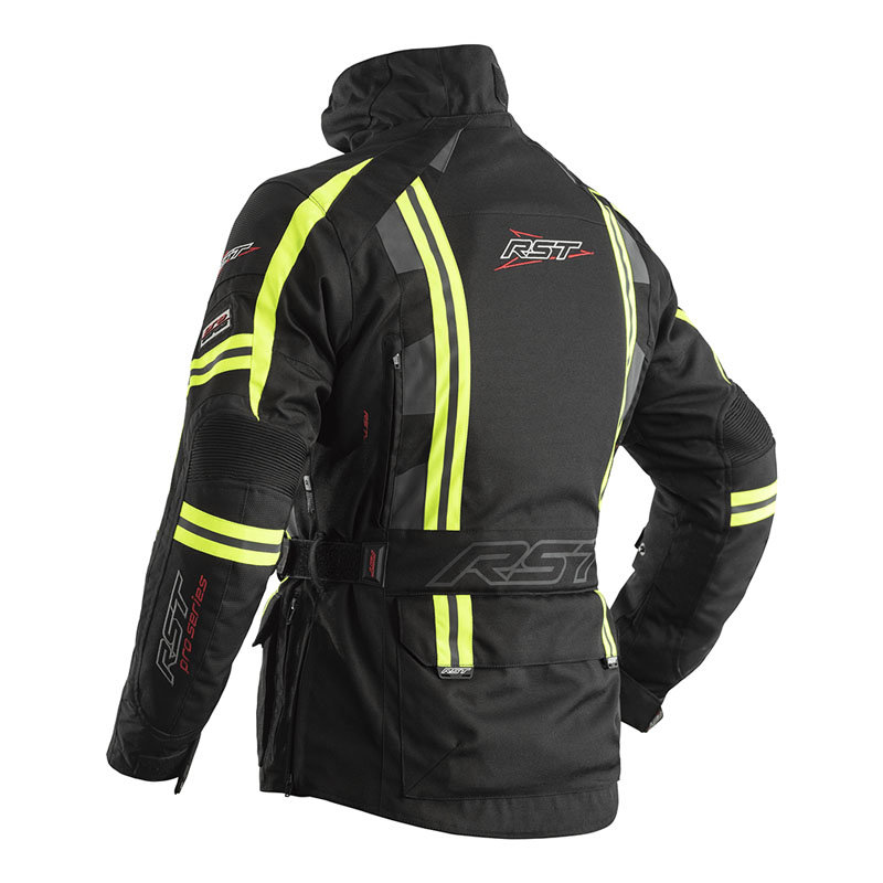 Мотокуртка чоловіча RST Pro Series 1416 Paragon V Textile Jacket Black /Flo Yellow