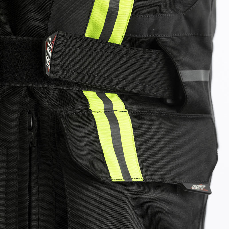 Мотокуртка чоловіча RST Pro Series 1416 Paragon V Textile Jacket Black /Flo Yellow